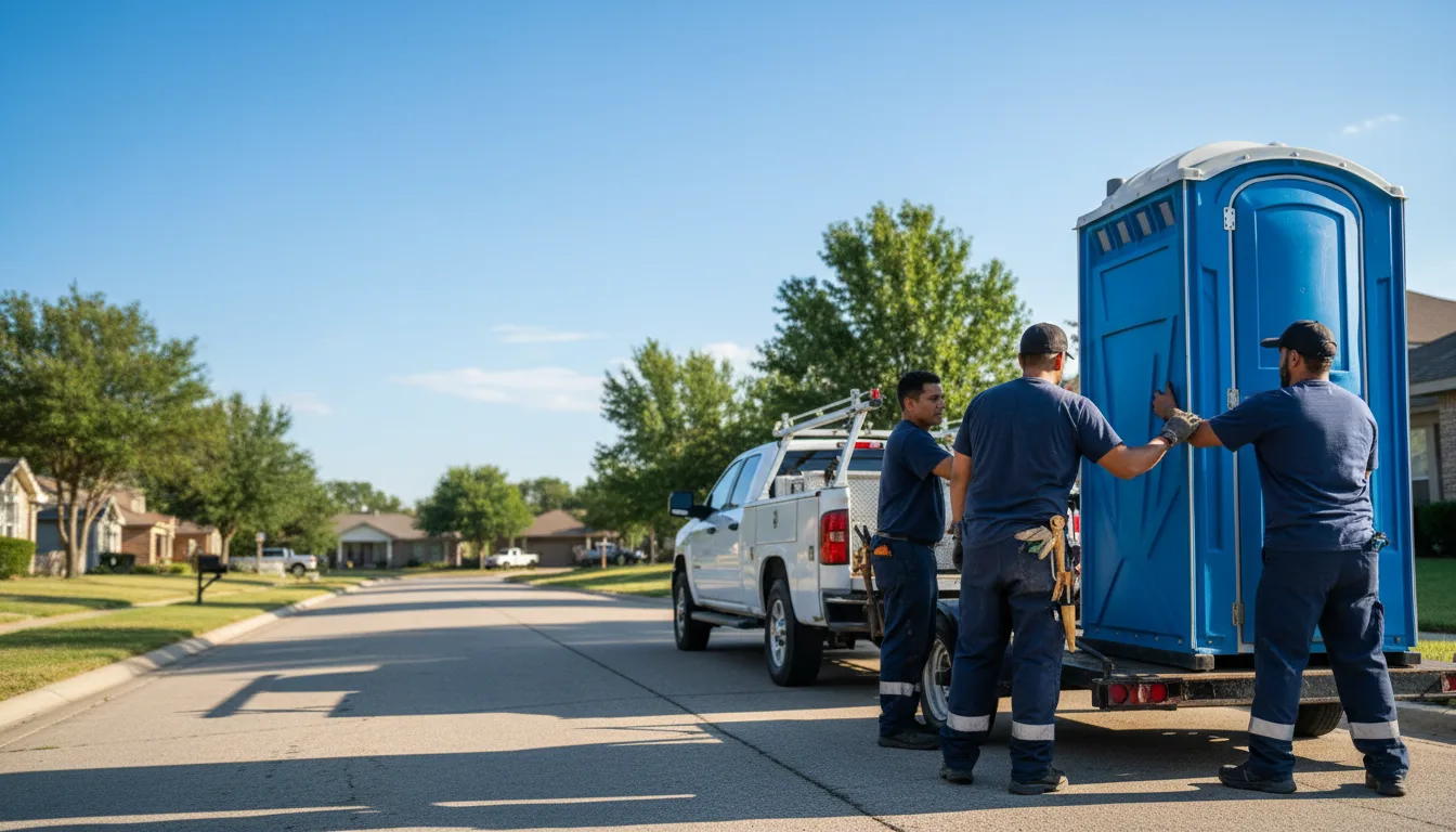 Portable Toilet Rental in Pattison, TX near me